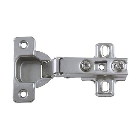 Ultra Hardware 34866 HINGE FRAMELESS FULL OVERLAY EURO METAL Phased Out
